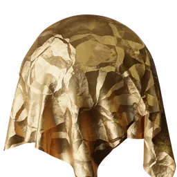 Faceted Gold Fragment