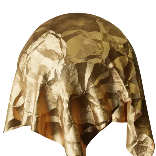Faceted Gold Fragment