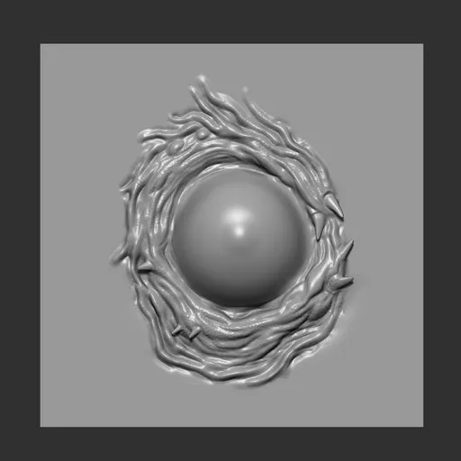 NS Demon eye flesh spiral