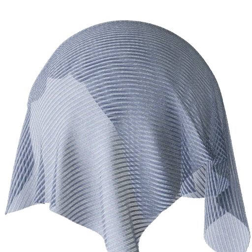 Blue Diagonal Denim
