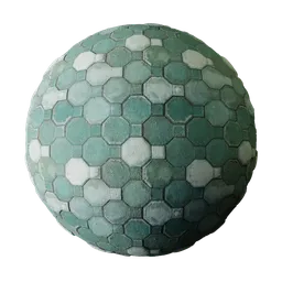 Heptagon Shaped Paving Block