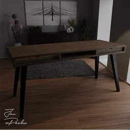 Oak Desk A
