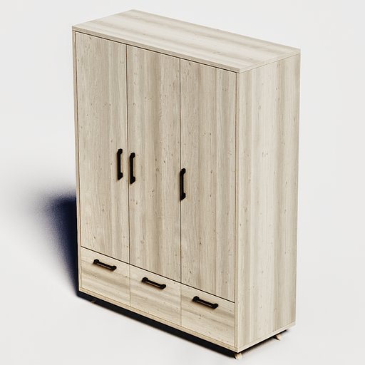 Oak wardrobe