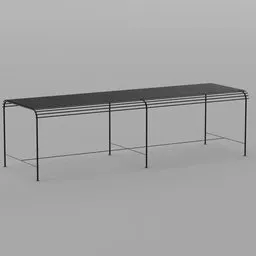Exterior Bench Rods