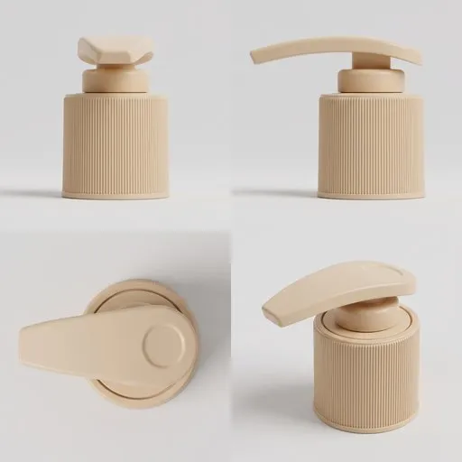 Cosmetic Bottle Pump Dispenser Cap