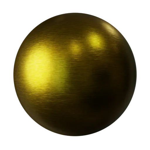 Brushed deep gold
