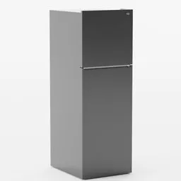 Simple Top Freezer Fridge (Lesser Poly)
