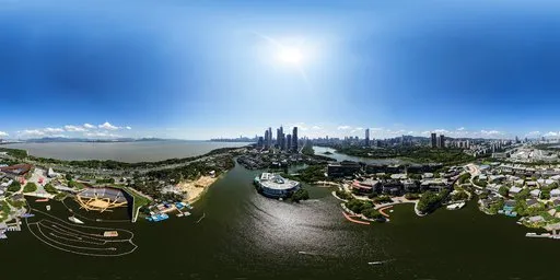 Daytime HDRI by Sun Lake