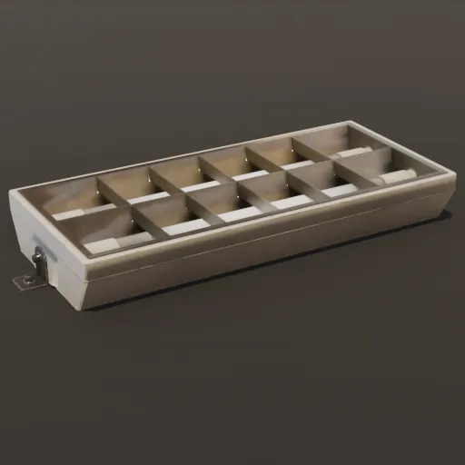 Fluorescent Tube Light Roof Lamp Double
