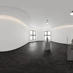 Minimalist Art Gallery Museum HDRI