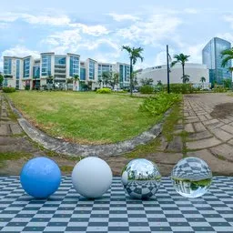 Modern Urban Plaza & Office Park