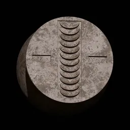 Rokviz Ancient ornament symbol brush