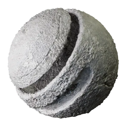 2K PBR rock texture for Blender 3D with detailed displacement suitable for flooring and walls.