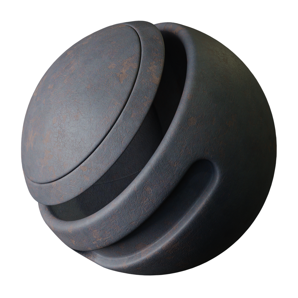 Old blue plaster wall | FREE plaster materials | Blendkit