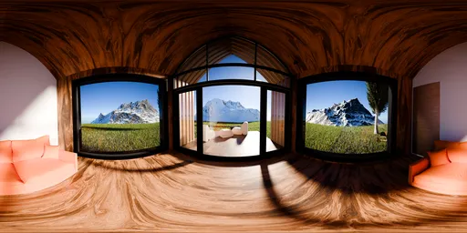 Mountain View Sky 16K HDRI