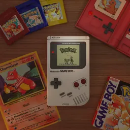 Scene Game Boy Pokemon Red