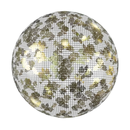 Golden Rose Metal Mesh