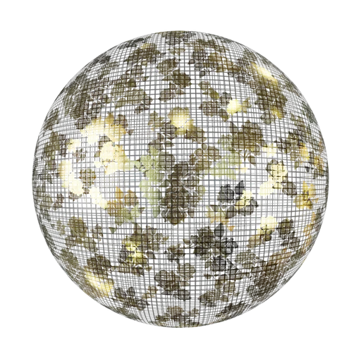 Golden Rose Metal Mesh