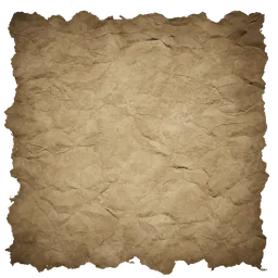 High-quality, realistic old paper texture for Blender 3D, perfect for vintage PBR material needs with adjustable properties.