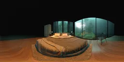 Cozy Forest Cabin Bedroom