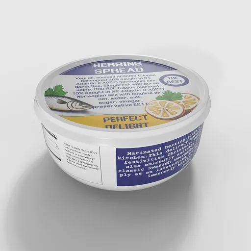 Herring Spread Tub