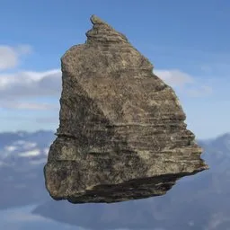 Rugged Sharp Rock