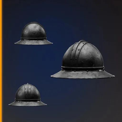 Kettle helmet
