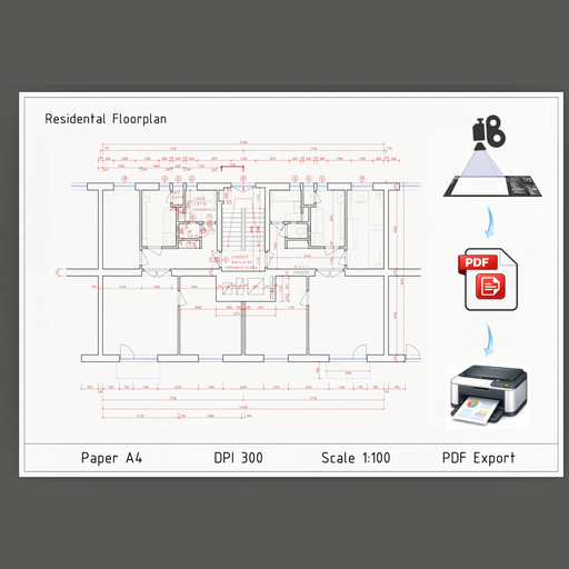 Scale Print Camera – Pdf & Exact Scale
