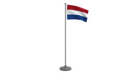 Animated Flag of the Netherlands