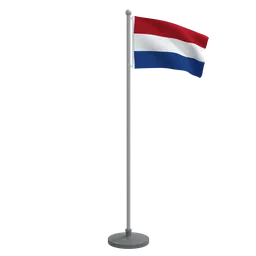 Animated Flag of the Netherlands