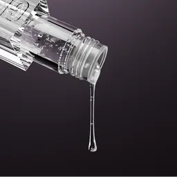 animated Lip oil dripping fluid relestic shot