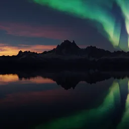 Night Twilight Aurora Sky