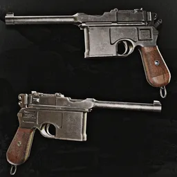 Mauser C96 "Broomhandle" Pistol