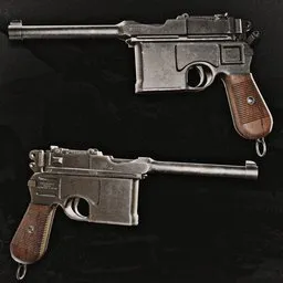 Mauser C96 "Broomhandle" Pistol