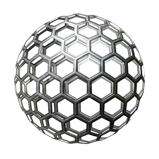 Hexagon Perforated Metal