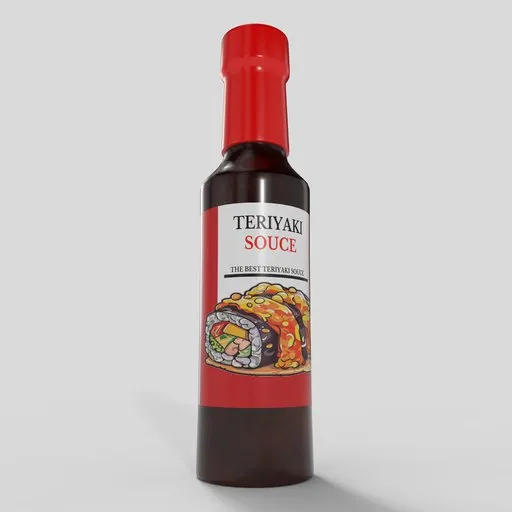 Teriyaki Sauce Bottle