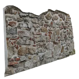 Stone wall 3D Scanned