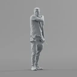 Lowpoly Construction Worker