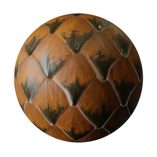 Worn Painted Metal