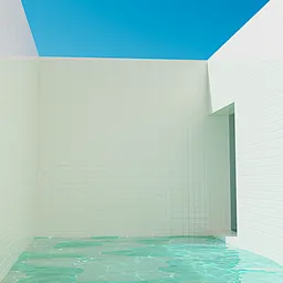 Antique Primitive Interior Scene