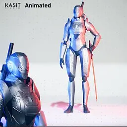 Girl Robot Animated