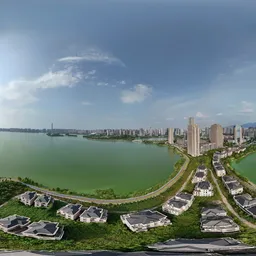 Highsky green lake cloud