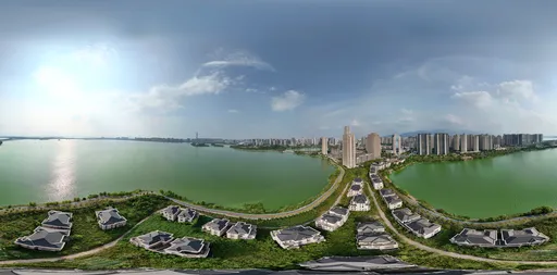 Highsky green lake cloud