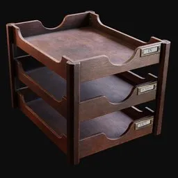 Three Tier Office Filing Tray