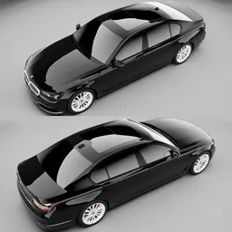 (Rigged)BMW 740i 2017