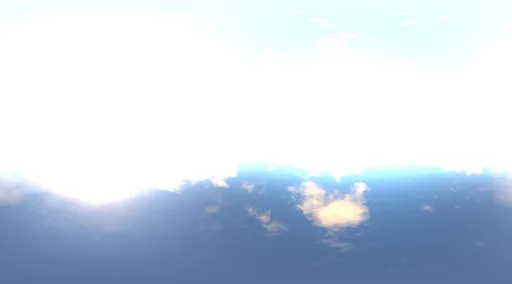 Soft Cloud Reflection Sky