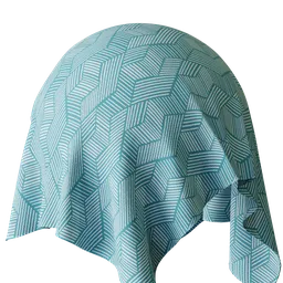 Geometric Duckegg Jacquard