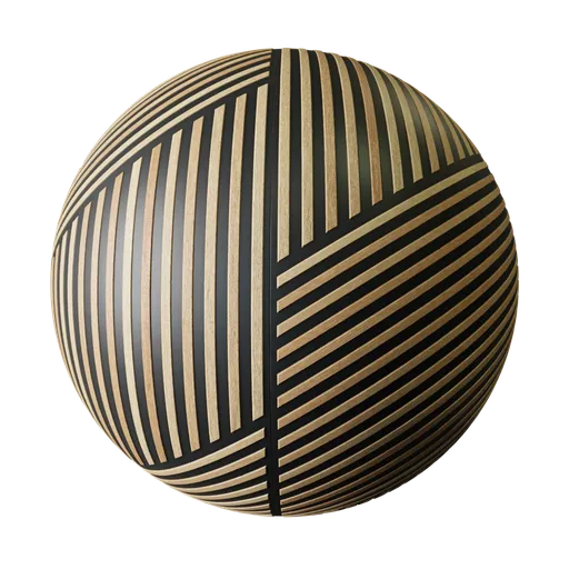 Wooden decorative panels