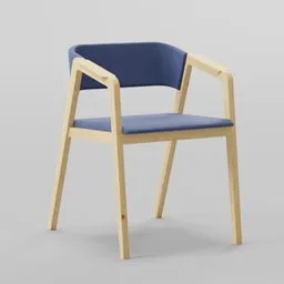 Wooden Armchair 45x50x70