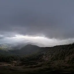 Stormy Sky Landscape